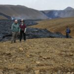 Lava field, Fagradalsfjall volcano near Reykjavik, Iceland