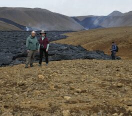 Lava field, Fagradalsfjall volcano near Reykjavik, Iceland