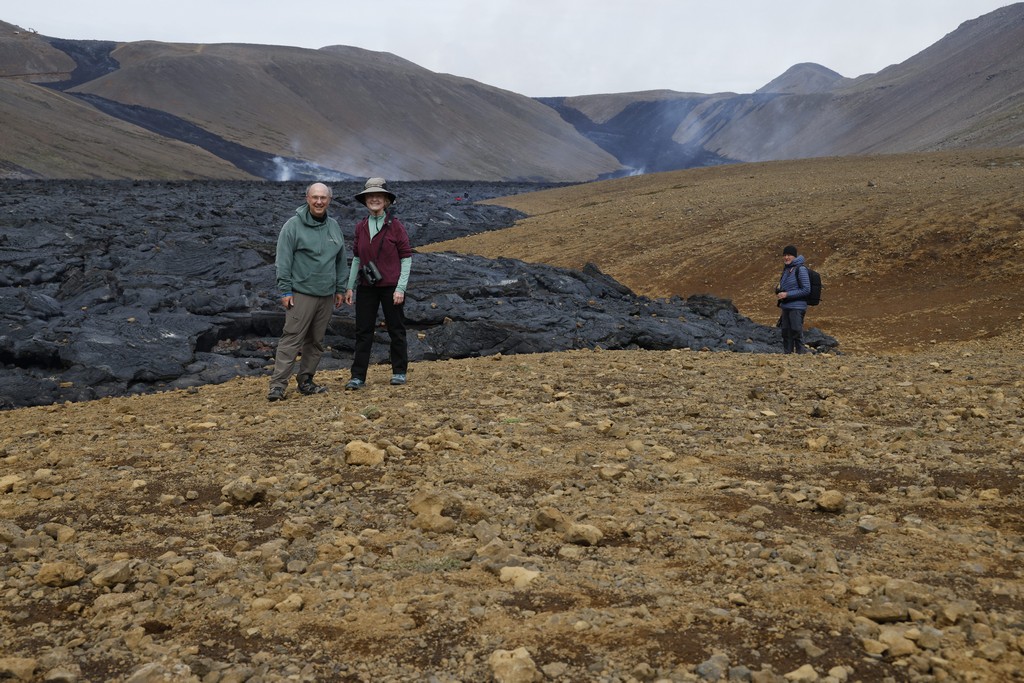 Lava field, Fagradalsfjall volcano near Reykjavik, Iceland