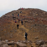 Hiking trail, Fagradalsfjall volcano near Reykjavik, Iceland